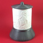 ΗΛΕΚΤΡΙΚΟ ΚΑΝΤΗΛΙ ΜΕ ΤΟΝ ΑΓΙΟ ΜΑΤΘΑΙΟ ΑΣΗΜΙ