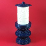 ΗΛΕΚΤΡΙΚΟ ΚΑΝΤΗΛΙ ΜΕ ΤΗΝ ΑΓΙΑ ΜΑΤΡΩΝΑ ΜΙΚΡΟ ΜΠΛΕ