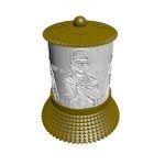 ΗΛΕΚΤΡΙΚΟ ΚΑΝΤΗΛΙ ΜΕ ΤΗΝ ΑΓΙΑ ΜΕΛΑΝΗ ΧΡΥΣΟ