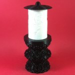 ΗΛΕΚΤΡΙΚΟ ΚΑΝΤΗΛΙ ΜΕ ΤΗΝ ΤΗΝ ΑΓΙΑ ΜΕΛΙΤΙΝΗ ΜΙΚΡΟ ΜΑΥΡΟ