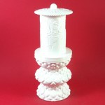 ΗΛΕΚΤΡΙΚΟ ΚΑΝΤΗΛΙ ΜΕ ΤΗΝ ΤΗΝ ΑΓΙΑ ΜΕΛΙΤΙΝΗ ΜΙΚΡΟ ΛΕΥΚΟ