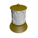 ΗΛΕΚΤΡΙΚΟ ΚΑΝΤΗΛΙ ΜΕ ΤΗΝ ΑΓΙΑ ΜΥΡΩΠΗ Η ΜΕΡΟΠΗ ΧΡΥΣΟ