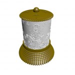 ΗΛΕΚΤΡΙΚΟ ΚΑΝΤΗΛΙ ΜΕ ΤΟΝ ΑΓΙΟ ΜΟΔΕΣΤΟ ΧΡΥΣΟ