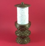 ΗΛΕΚΤΡΙΚΟ ΚΑΝΤΗΛΙ ΜΕ ΤΗΝ ΑΓΙΑ ΝΑΤΑΛΙΑ ΜΙΚΡΟ ΧΡΥΣΟ