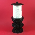 ΗΛΕΚΤΡΙΚΟ ΚΑΝΤΗΛΙ ΜΕ ΤΗΝ ΑΓΙΑ ΝΑΤΑΛΙΑ ΜΙΚΡΟ ΜΑΥΡΟ