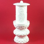 ΗΛΕΚΤΡΙΚΟ ΚΑΝΤΗΛΙ ΜΕ ΤΗΝ ΑΓΙΑ ΝΑΤΑΛΙΑ ΜΙΚΡΟ ΛΕΥΚΟ