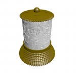 ΗΛΕΚΤΡΙΚΟ ΚΑΝΤΗΛΙ ΜΕ ΤΟΝ ΑΓΙΟ ΝΕΙΛΟ ΧΡΥΣΟ