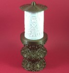 ΗΛΕΚΤΡΙΚΟ ΚΑΝΤΗΛΙ ΜΕ ΤΟΝ ΑΓΙΟ ΝΙΚΑΝΟΡΑ ΜΙΚΡΟ ΧΡΥΣΟ