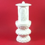 ΗΛΕΚΤΡΙΚΟ ΚΑΝΤΗΛΙ ΜΕ ΤΟΝ ΑΓΙΟ ΝΙΚΟΔΗΜΟ ΜΙΚΡΟ ΛΕΥΚΟ