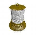 ΗΛΕΚΤΡΙΚΟ ΚΑΝΤΗΛΙ ΜΕ ΤΟΝ ΑΓΙΟ ΝΙΚΩΝΑ ΧΡΥΣΟ