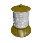 ΗΛΕΚΤΡΙΚΟ ΚΑΝΤΗΛΙ ΜΕ ΤΗΝ ΑΓΙΑ ΝΙΝΑ ΧΡΥΣΟ