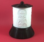 ΗΛΕΚΤΡΙΚΟ ΚΑΝΤΗΛΙ ΜΕ ΤΗΝ ΑΓΙΑ ΟΛΓΑ ΜΑΥΡΟ