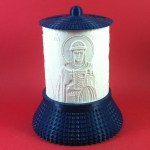 ΗΛΕΚΤΡΙΚΟ ΚΑΝΤΗΛΙ ΜΕ ΤΗΝ ΑΓΙΑ ΟΛΓΑ ΜΠΛΕ