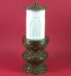 ΗΛΕΚΤΡΙΚΟ ΚΑΝΤΗΛΙ ΜΕ ΤΗΝ ΑΓΙΑ ΟΛΓΑ ΜΙΚΡΟ ΧΡΥΣΟ