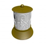 ΗΛΕΚΤΡΙΚΟ ΚΑΝΤΗΛΙ ΜΕ ΤΗΝ ΑΓΙΑ ΟΛΥΜΠΙΑΔΑ ΧΡΥΣΟ