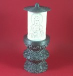 ΗΛΕΚΤΡΙΚΟ ΚΑΝΤΗΛΙ ΜΕ ΤΗΝ ΑΓΙΑ ΟΛΥΜΠΙΑΔΑ ΜΙΚΡΟ ΑΣΗΜΙ