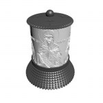 ΗΛΕΚΤΡΙΚΟ ΚΑΝΤΗΛΙ ΜΕ ΤΟΝ ΑΓΙΟ ΒΕΝΕΔΙΚΤΟ ΑΣΗΜΙ