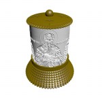 ΗΛΕΚΤΡΙΚΟ ΚΑΝΤΗΛΙ ΜΕ ΤΟΝ ΑΓΙΟ ΠΑΓΚΡΑΤΙΟ ΧΡΥΣΟ