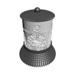 ΗΛΕΚΤΡΙΚΟ ΚΑΝΤΗΛΙ ΜΕ ΤΟΝ ΑΓΙΟ ΠΑΓΚΡΑΤΙΟ ΑΣΗΜΙ