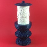 ΗΛΕΚΤΡΙΚΟ ΚΑΝΤΗΛΙ ΜΕ ΤΗΝ ΠΑΝΑΓΙΑ ΤΗΝ ΓΟΡΓΟΝΑ ΜΙΚΡΟ ΜΠΛΕ