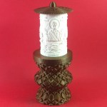 ΗΛΕΚΤΡΙΚΟ ΚΑΝΤΗΛΙ ΜΕ ΤΗΝ ΠΑΝΑΓΙΑ ΤΗΝ ΓΟΡΓΟΝΑ ΜΙΚΡΟ ΧΡΥΣΟ