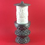 ΗΛΕΚΤΡΙΚΟ ΚΑΝΤΗΛΙ ΜΕ ΤΗΝ ΠΑΝΑΓΙΑ ΤΗΝ ΓΟΡΓΟΝΑ ΜΙΚΡΟ ΑΣΗΜΙ