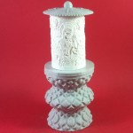 ΗΛΕΚΤΡΙΚΟ ΚΑΝΤΗΛΙ ΜΕ ΤΗΝ ΠΑΝΑΓΙΑ ΤΩΝ ΡΟΔΩΝ ΜΙΚΡΟ ΜΑΡΜΑΡΟ