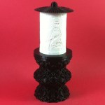 ΗΛΕΚΤΡΙΚΟ ΚΑΝΤΗΛΙ ΜΕ ΤΟΝ ΑΓΙΟ ΠΑΝΤΕΛΕΗΜΟΝΑ ΜΙΚΡΟ ΜΑΥΡΟ