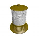 ΗΛΕΚΤΡΙΚΟ ΚΑΝΤΗΛΙ ΜΕ ΤΗΝ ΥΠΑΠΑΝΤΗ ΤΟΥ ΧΡΙΣΤΟΥ ΧΡΥΣΟ