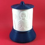 ΗΛΕΚΤΡΙΚΟ ΚΑΝΤΗΛΙ ΜΕ ΤΗΝ ΑΓΙΑ ΠΑΡΑΣΚΕΥΗ ΜΠΛΕ