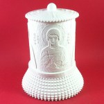 ΗΛΕΚΤΡΙΚΟ ΚΑΝΤΗΛΙ ΜΕ ΤΗΝ ΑΓΙΑ ΠΑΡΑΣΚΕΥΗ ΛΕΥΚΟ