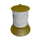 ΗΛΕΚΤΡΙΚΟ ΚΑΝΤΗΛΙ ΜΕ ΤΟΝ ΑΓΙΟ ΠΕΡΙΚΛΗ ΧΡΥΣΟ