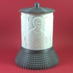 ΗΛΕΚΤΡΙΚΟ ΚΑΝΤΗΛΙ ΜΕ ΤΟΝ ΑΓΙΟ ΠΕΤΡΟ ΑΣΗΜΙ