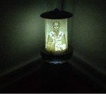 ΗΛΕΚΤΡΙΚΟ ΚΑΝΤΗΛΙ ΜΕ ΤΟΝ ΑΓΙΟ ΠΟΛΥΚΑΡΠΟ ΜΙΚΡΟ