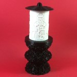 ΗΛΕΚΤΡΙΚΟ ΚΑΝΤΗΛΙ ΜΕ ΤΟΝ ΑΓΙΟ ΠΟΛΥΚΑΡΠΟ ΜΙΚΡΟ ΜΑΥΡΟ