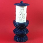 ΗΛΕΚΤΡΙΚΟ ΚΑΝΤΗΛΙ ΜΕ ΤΟΝ ΑΓΙΟ ΠΟΛΥΚΑΡΠΟ ΜΙΚΡΟ ΜΠΛΕ