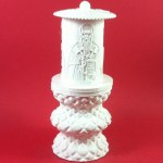 ΗΛΕΚΤΡΙΚΟ ΚΑΝΤΗΛΙ ΜΕ ΤΟΝ ΑΓΙΟ ΠΟΛΥΚΑΡΠΟ ΜΙΚΡΟ ΛΕΥΚΟ