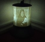 ΗΛΕΚΤΡΙΚΟ ΚΑΝΤΗΛΙ ΟΣΙΟΥ ΠΟΡΦΥΡΙΟΥ ΧΡΥΣΟ