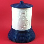 ΗΛΕΚΤΡΙΚΟ ΚΑΝΤΗΛΙ ΟΣΙΟΥ ΠΟΡΦΥΡΙΟΥ ΜΠΛΕ