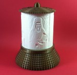 ΗΛΕΚΤΡΙΚΟ ΚΑΝΤΗΛΙ ΟΣΙΟΥ ΠΟΡΦΥΡΙΟΥ ΧΡΥΣΟ