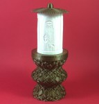 ΗΛΕΚΤΡΙΚΟ ΚΑΝΤΗΛΙ ΜΕ ΤΟΝ ΟΣΙΟ ΠΟΡΦΥΡΙΟ ΜΙΚΡΟ ΧΡΥΣΟ