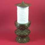 ΗΛΕΚΤΡΙΚΟ ΚΑΝΤΗΛΙ ΜΕ ΤΟΥΣ ΑΓΙΟΥΣ ΣΑΡΑΝΤΑ ΜΑΡΤΥΡΕΣ ΜΙΚΡΟ ΧΡΥΣΟ