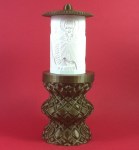 ΗΛΕΚΤΡΙΚΟ ΚΑΝΤΗΛΙ ΜΕ ΤΟΝ ΑΓΙΟ ΣΑΒΒΑ ΜΙΚΡΟ ΧΡΥΣΟ