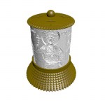 ΗΛΕΚΤΡΙΚΟ ΚΑΝΤΗΛΙ ΜΕ ΤΟΝ ΑΓΙΟ ΣΕΡΓΙΟ ΧΡΥΣΟ