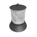 ΗΛΕΚΤΡΙΚΟ ΚΑΝΤΗΛΙ ΜΕ ΤΗΝ ΣΤΑΥΡΟΠΡΟΣΚΥΝΗΣΗ ΑΣΗΜΙ