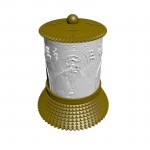 ΗΛΕΚΤΡΙΚΟ ΚΑΝΤΗΛΙ ΜΕ ΤΟΝ ΑΓΙΟ ΘΕΟΚΤΙΣΤΟ ΧΡΥΣΟ