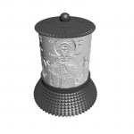 ΗΛΕΚΤΡΙΚΟ ΚΑΝΤΗΛΙ ΜΕ ΤΟΝ ΑΓΙΟ ΘΕΩΝΑ ΑΣΗΜΙ