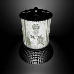 ΗΛΕΚΤΡΙΚΟ ΚΑΝΤΗΛΙ ΜΕ ΤΟΝ ΑΓΙΟ ΘΕΡΑΠΟΝΤΑ