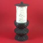 ΗΛΕΚΤΡΙΚΟ ΚΑΝΤΗΛΙ ΜΕ ΤΟΝ ΑΓΙΟ ΘΕΡΑΠΟΝΤΑ ΜΙΚΡΟ ΓΚΡΙ