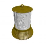 ΗΛΕΚΤΡΙΚΟ ΚΑΝΤΗΛΙ ΜΕ ΤΟΝ ΑΓΙΟ ΘΩΜΑ ΧΡΥΣΟ